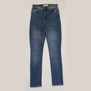 Reformation skinny blue jeans size 25